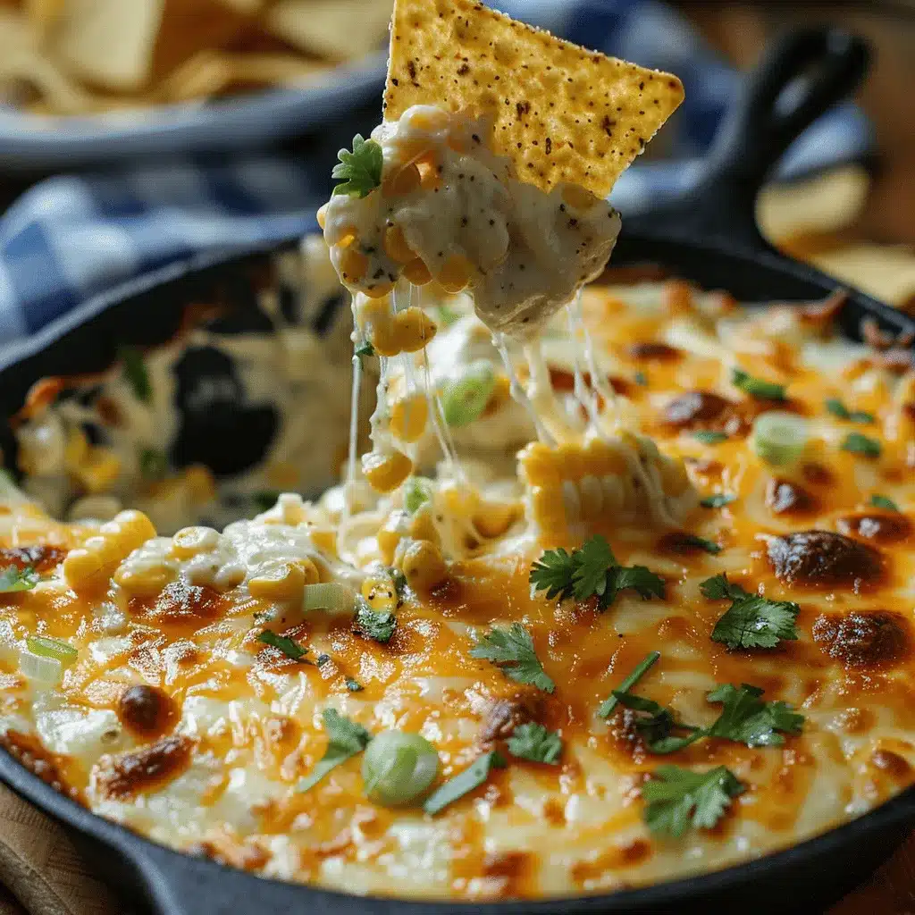 baked elote dip preparation steps