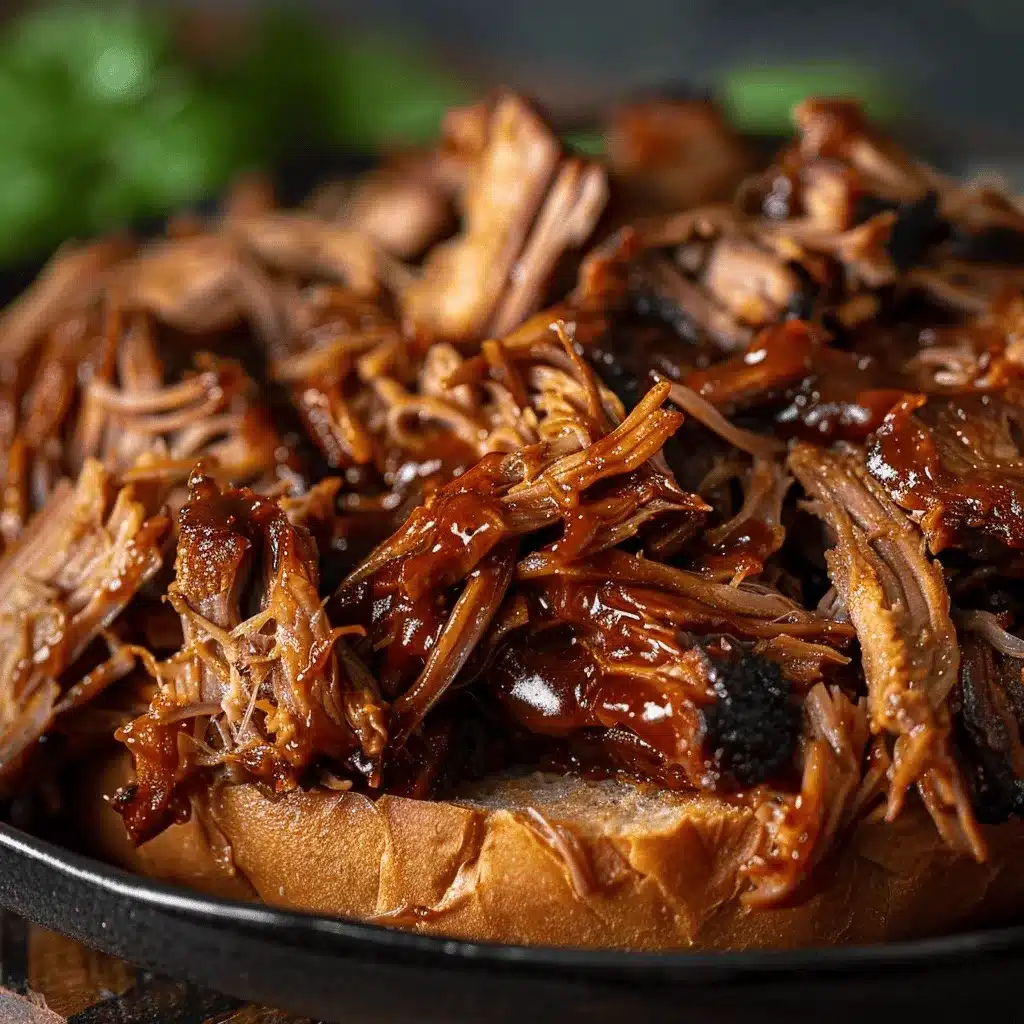 BBQ pulled pork preparation steps