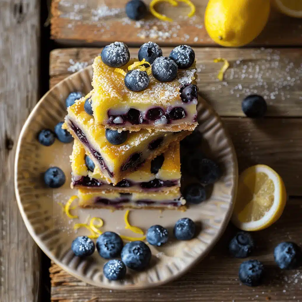 Blueberry Lemon Bars - featured image