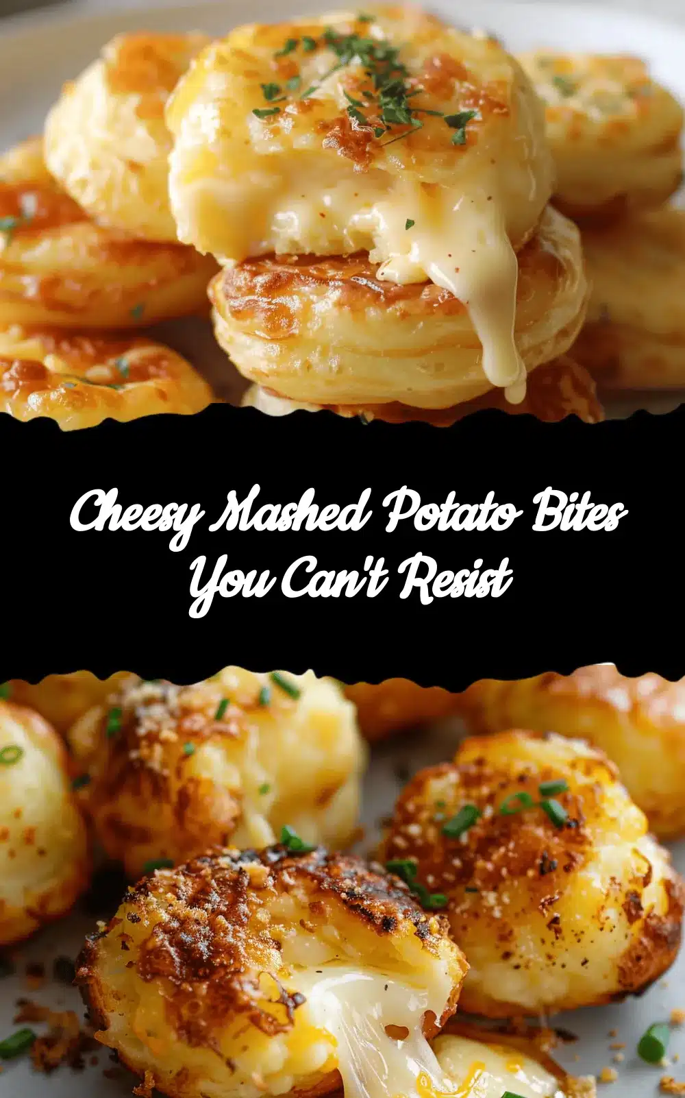 cheesy mashed potato puffs recipe