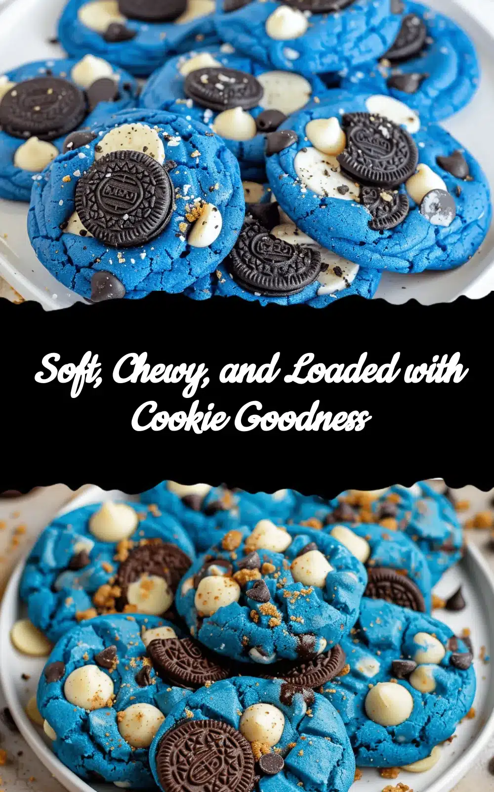 Cookie Monster cookies recipe
