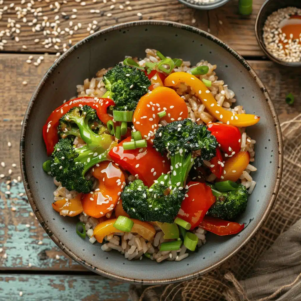 healthy vegetable stir-fry - featured image
