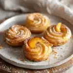peach pie cruffins - featured image