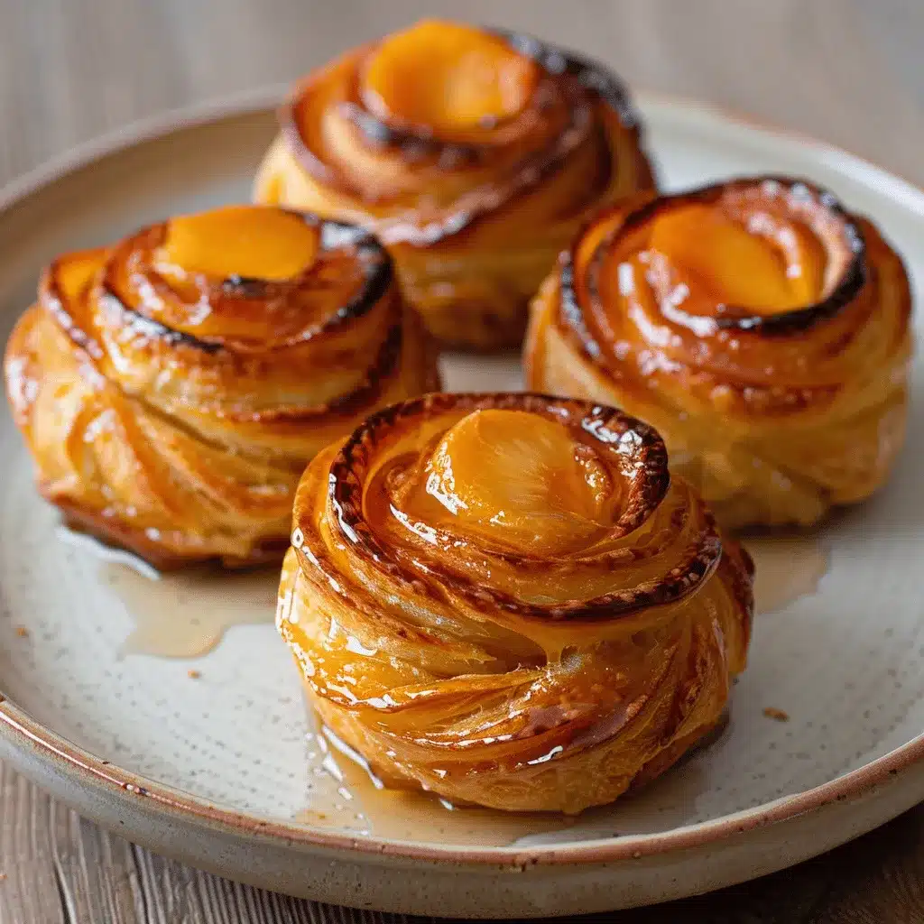 peach pie cruffins preparation steps