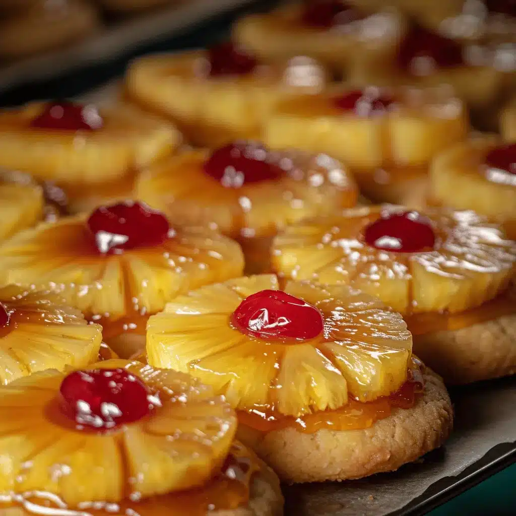 Pineapple Upside-Down Cookies preparation steps