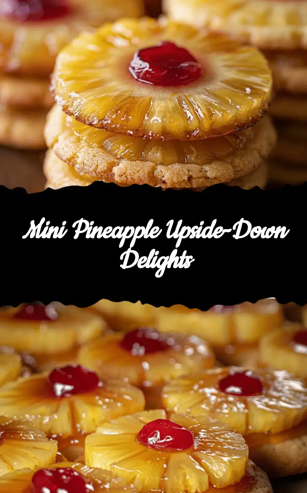 Pineapple Upside-Down Cookies recipe