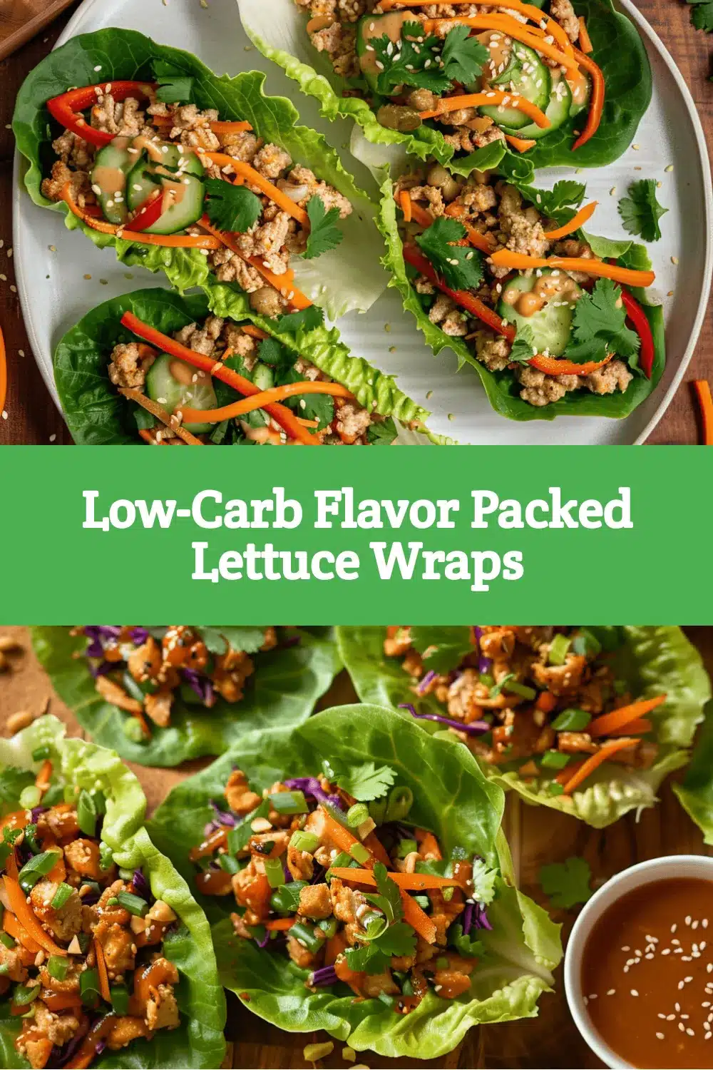 Turkey Lettuce Wraps recipe