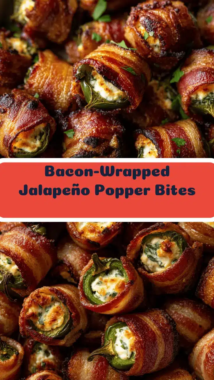 air fryer bacon-wrapped jalapeño popper bites recipe