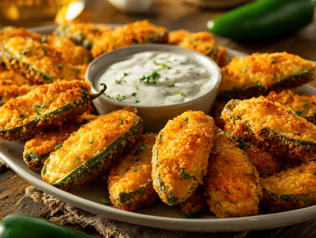 air fryer jalapeno poppers - featured image