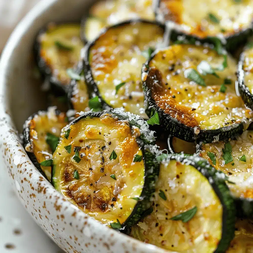 air fryer zucchini Parmesan - featured image
