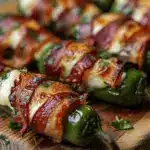 bacon wrapped jalapeño poppers - featured image