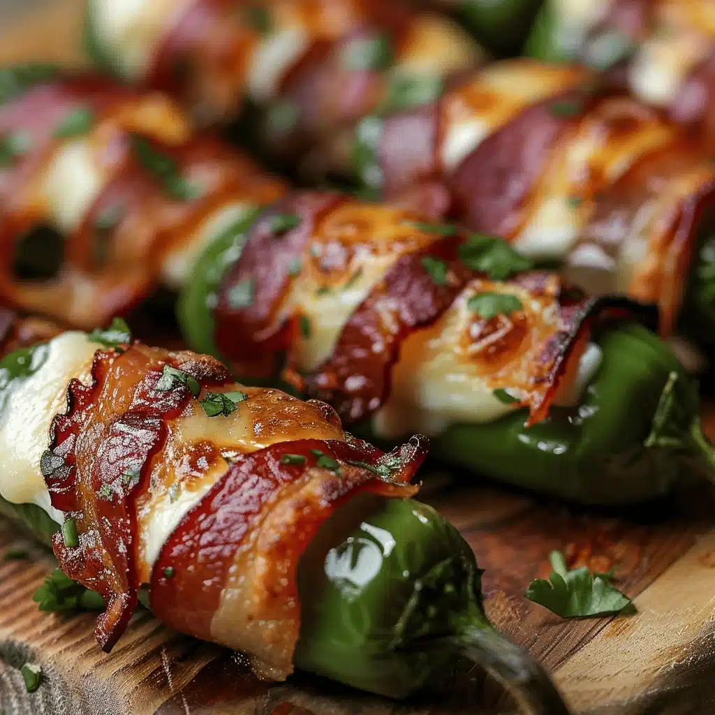 bacon wrapped jalapeño poppers - featured image