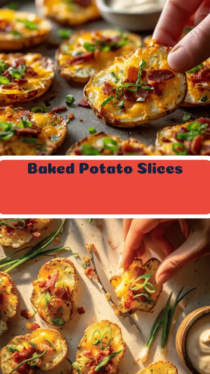 baked potato slices recipe