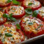 Baked Tomatoes with Cheese - featured image