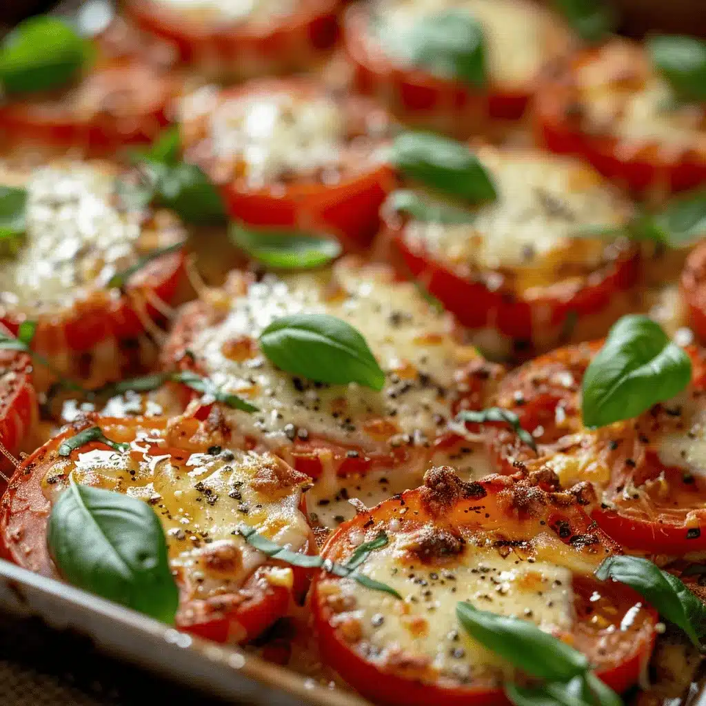 Baked Tomatoes with Cheese preparation steps