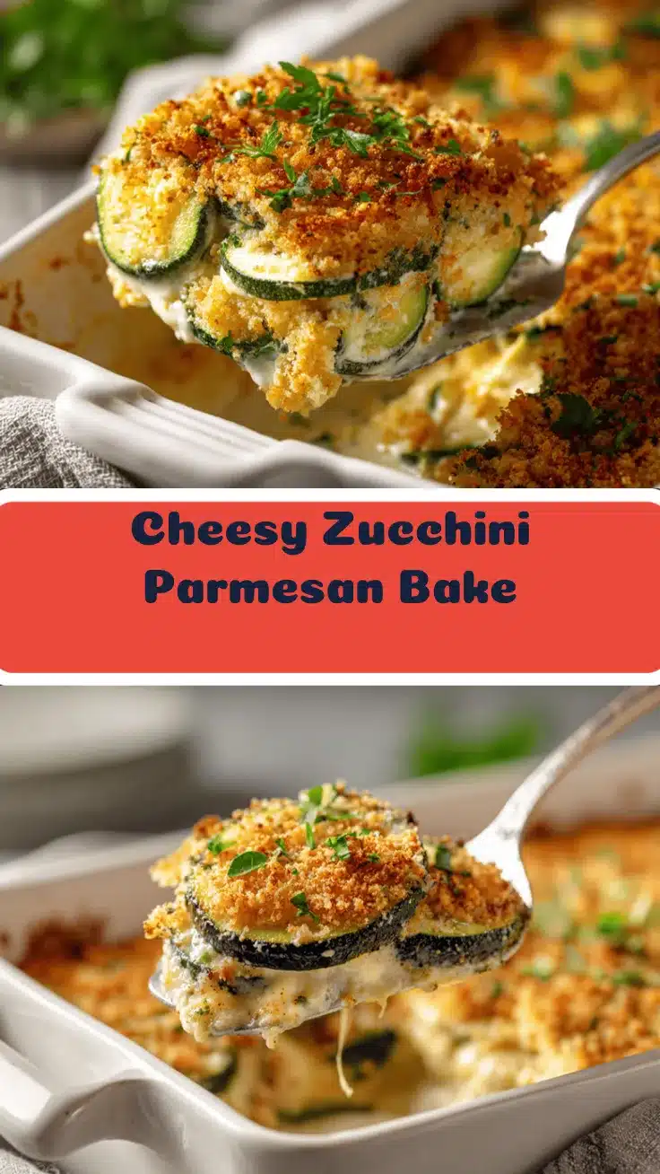 baked zucchini parmesan casserole recipe