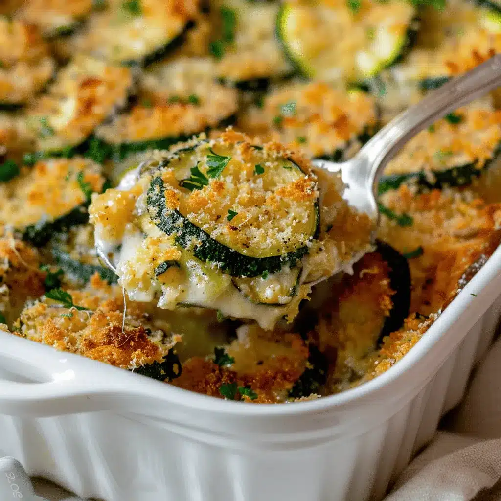 Baked Zucchini Parmesan preparation steps