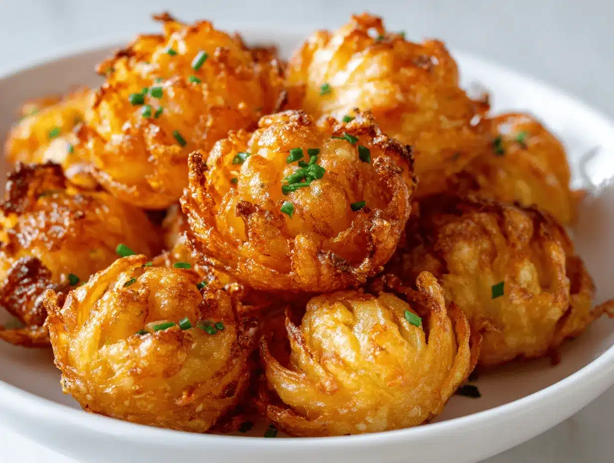 blooming onions preparation steps