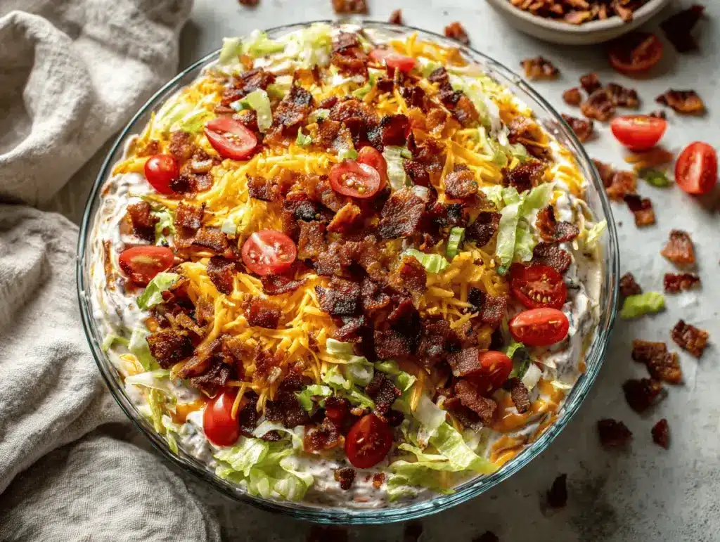 BLT Dip Recipe - featured image