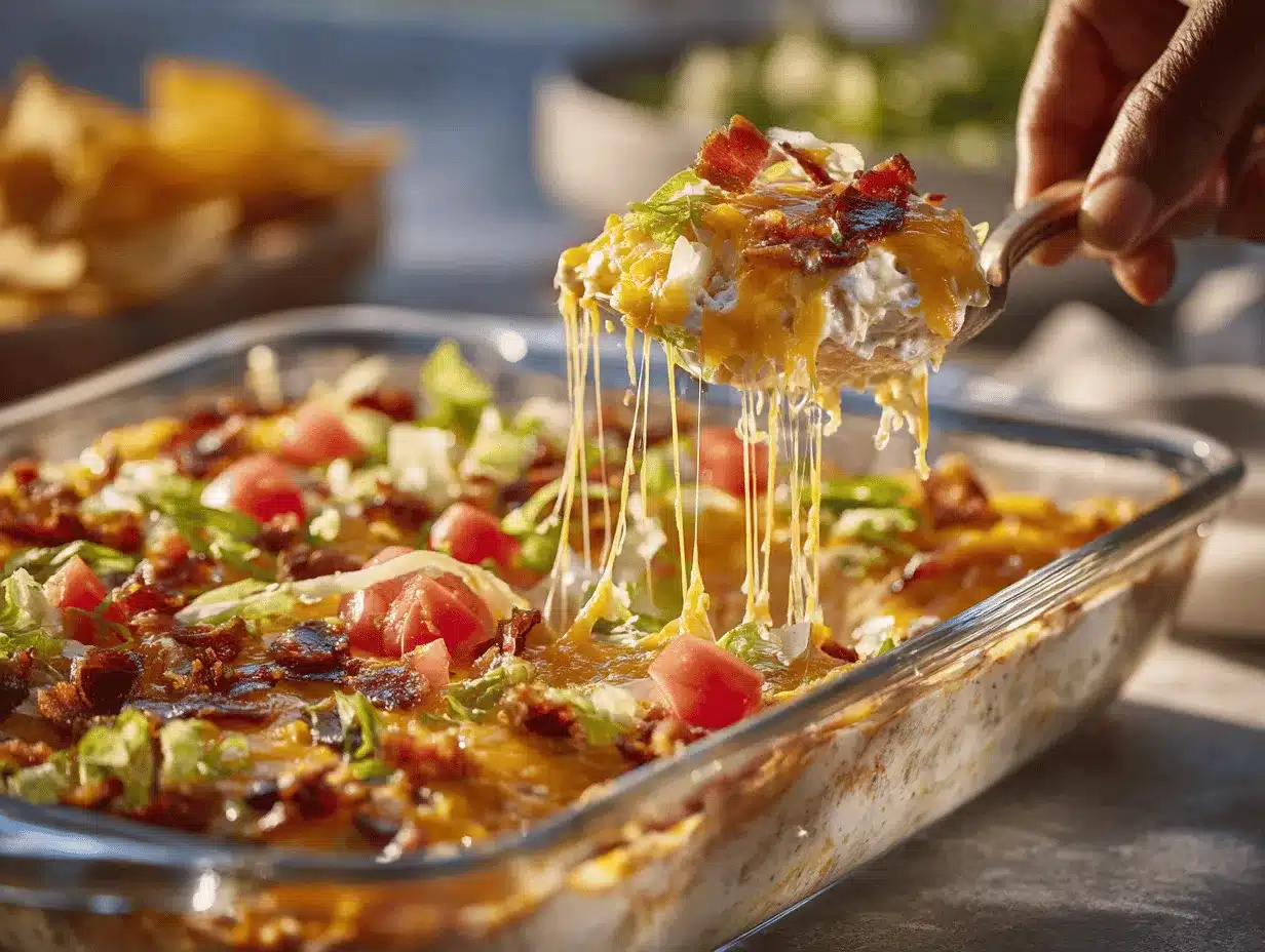 BLT Dip Recipe preparation steps