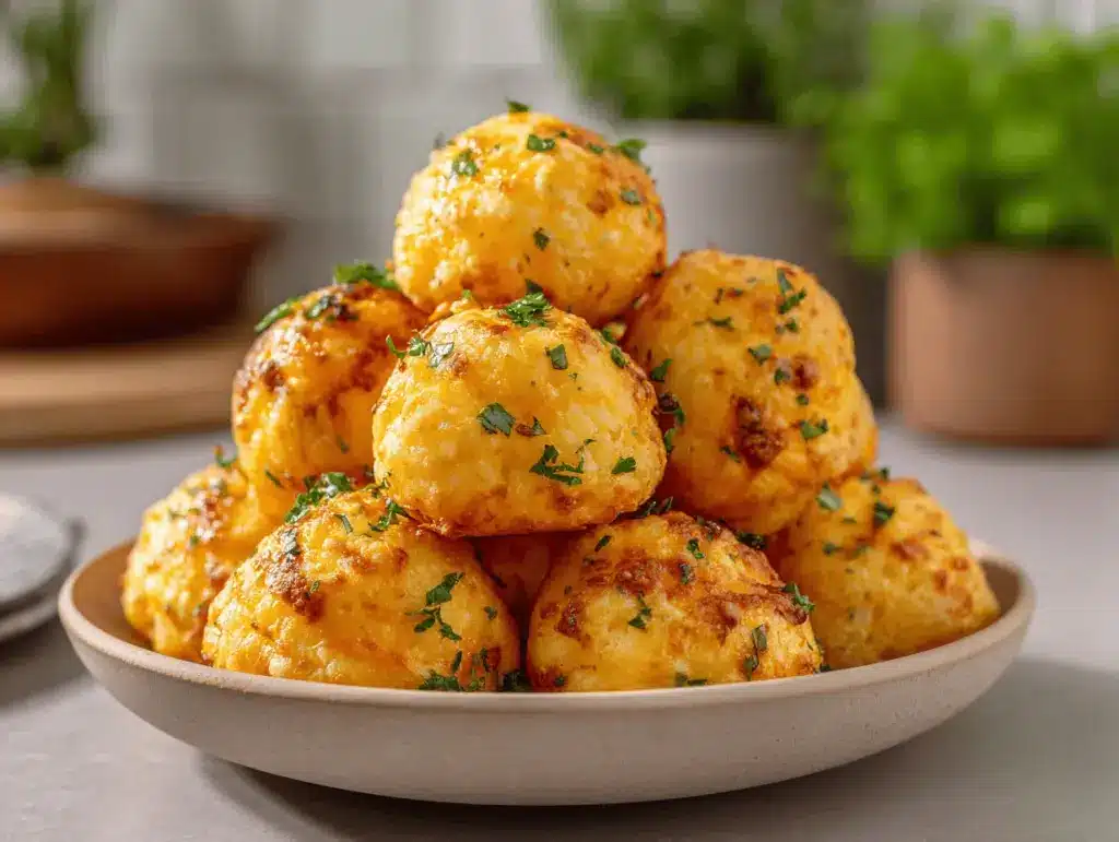 cheese puffs recipe - featured image