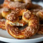 cinnamon sugar pretzels - featured image
