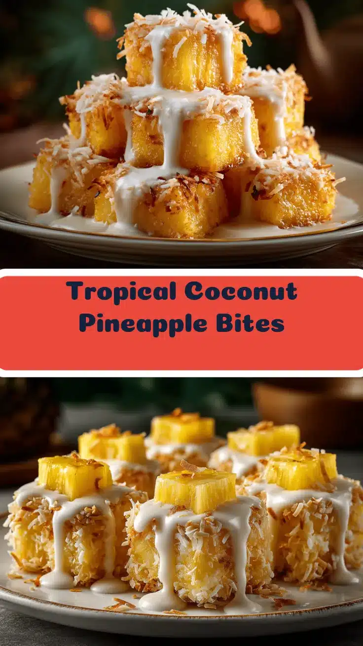 coconut pineapple bites recipe