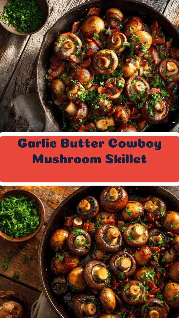 cowboy mushroom skillet recipe