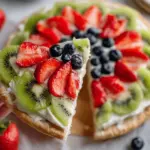 easy fruit pizza recipe - featured image