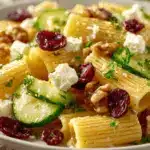 feta cranberry rigatoni salad - featured image