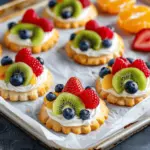 fruit pizza cookies - featured image