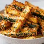 garlic parmesan zucchini fries - featured image