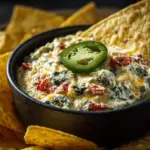homemade espinaca dip - featured image