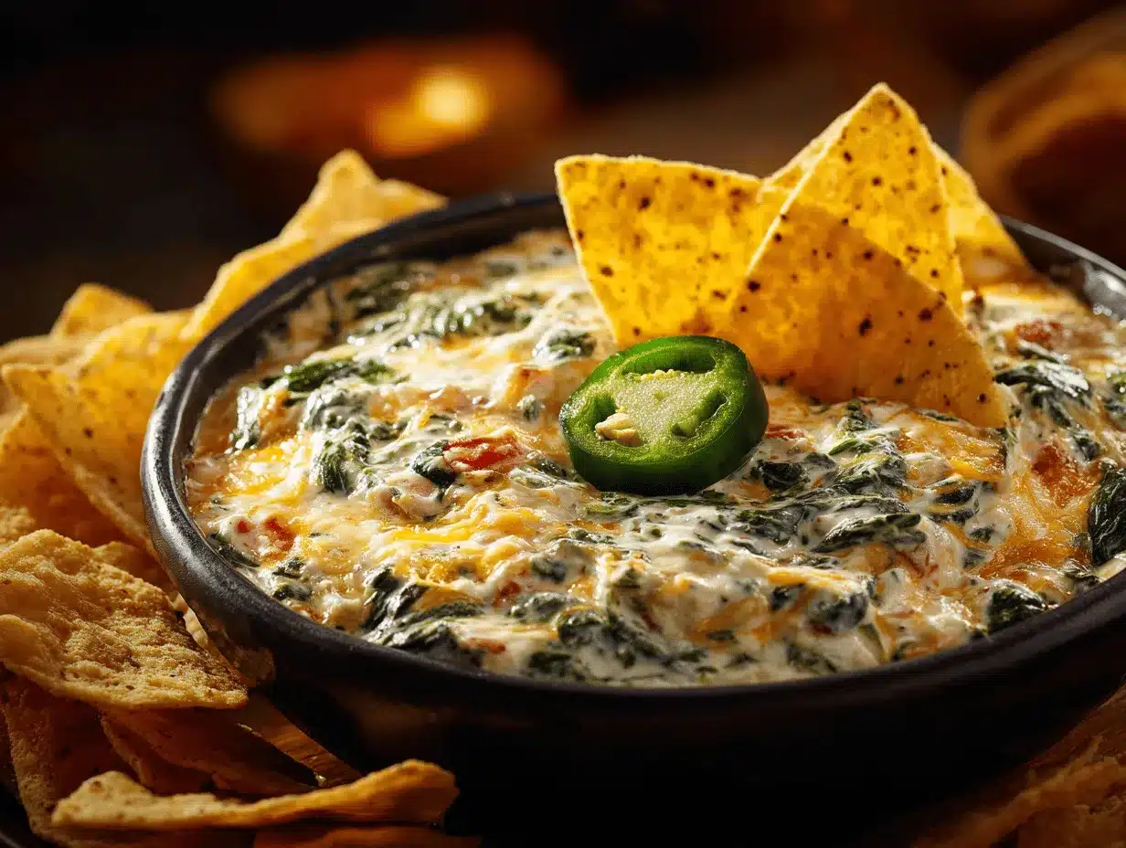 homemade espinaca dip preparation steps