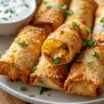 jalapeno popper egg rolls - featured image