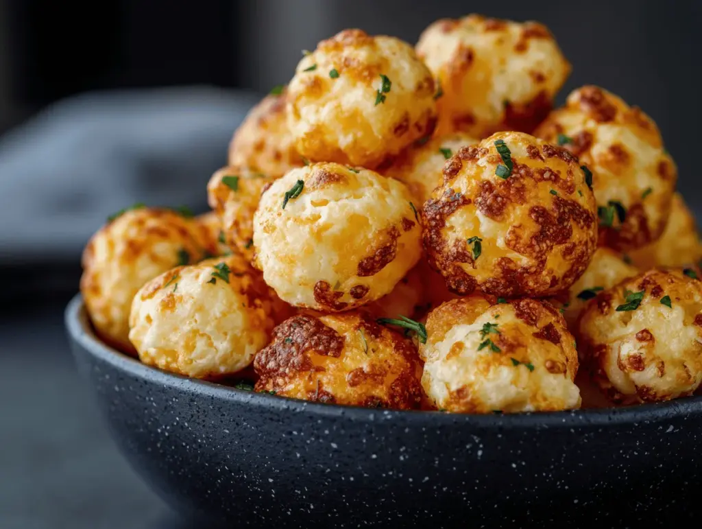 Keto Popcorn Cheese Puffs - featured image