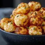 Keto Popcorn Cheese Puffs - featured image