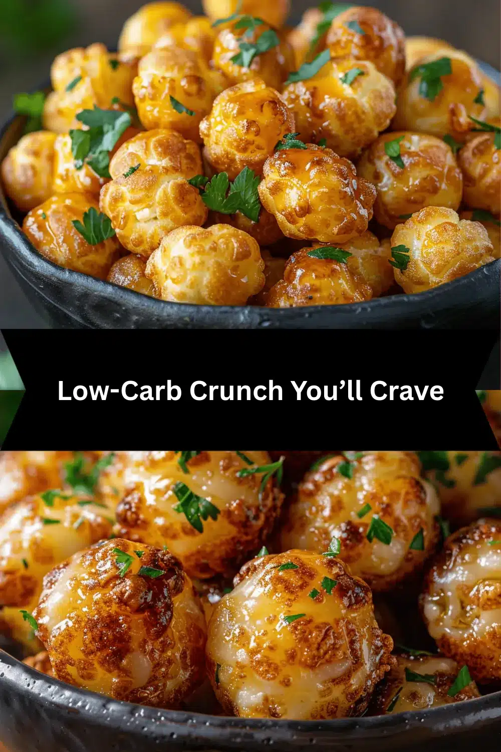 Keto Popcorn Cheese Puffs recipe