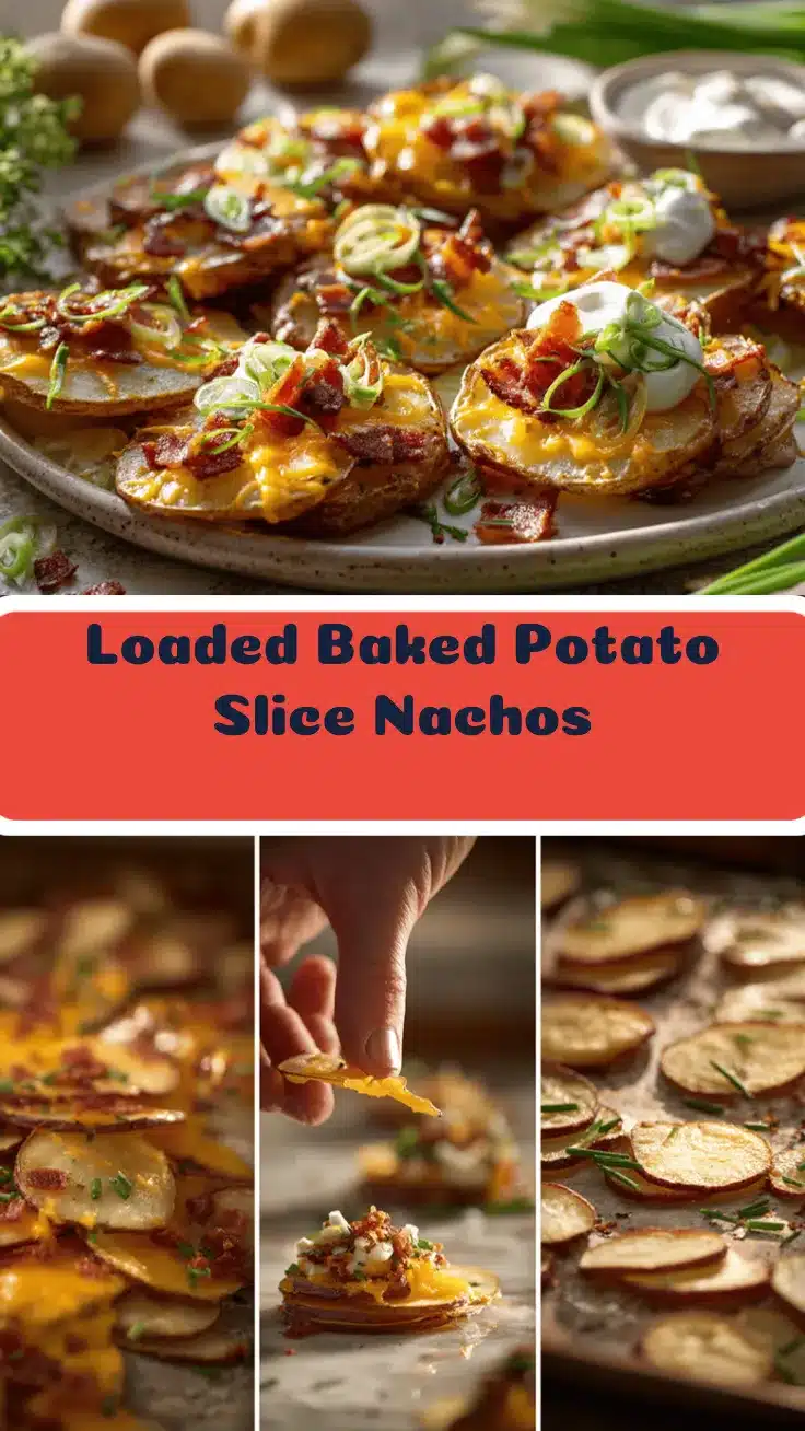loaded baked potato slice nachos recipe