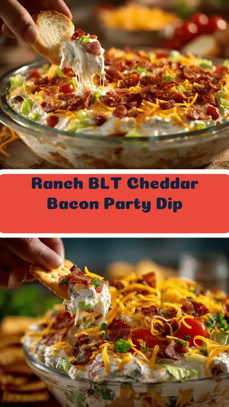 loaded ranch BLT dip recipe