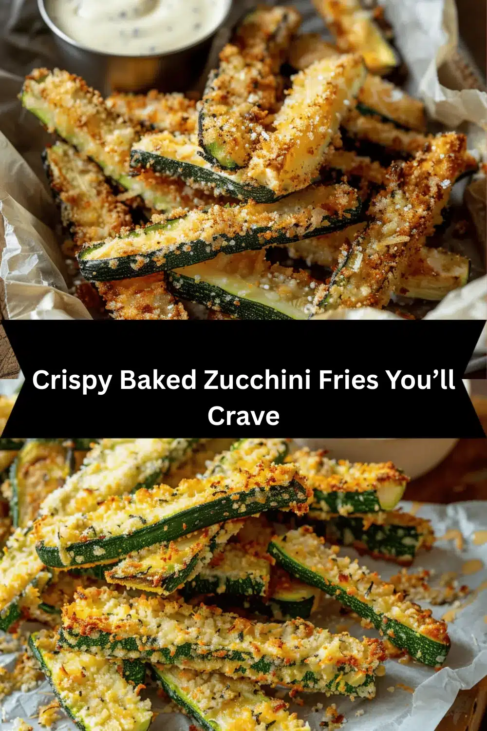 Parmesan zucchini fries recipe