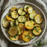 roasted zucchini recipe - featured image