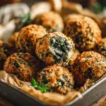 spinach ricotta bites - featured image