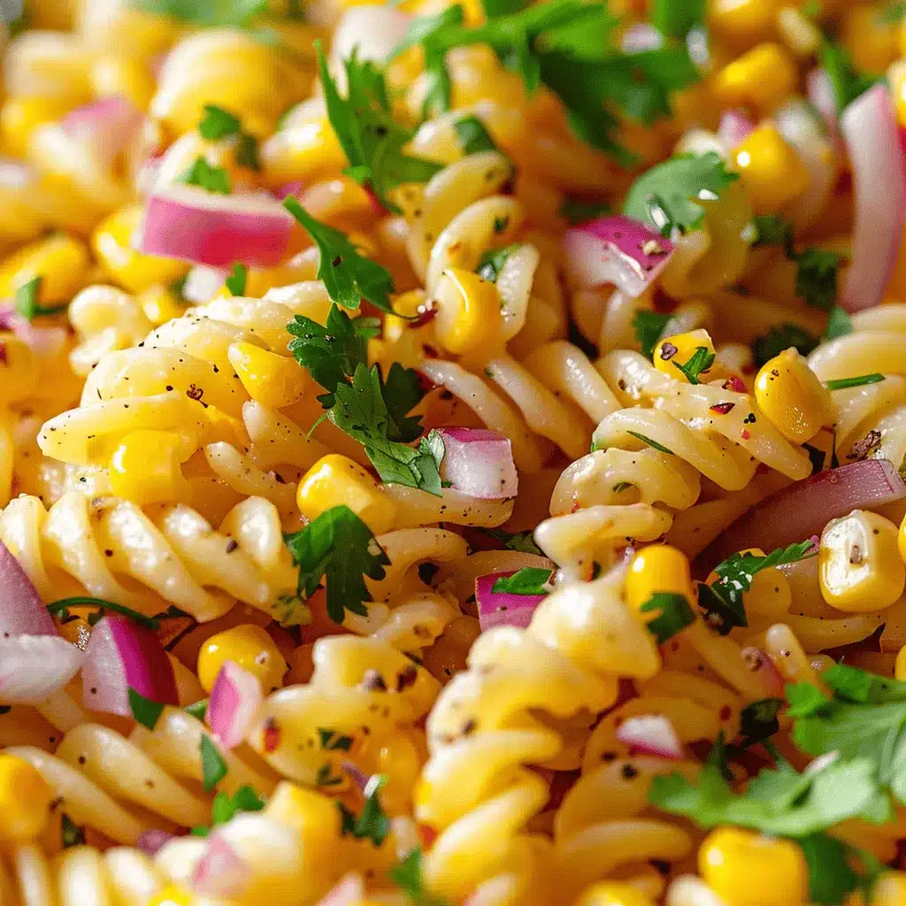 street corn pasta salad preparation steps