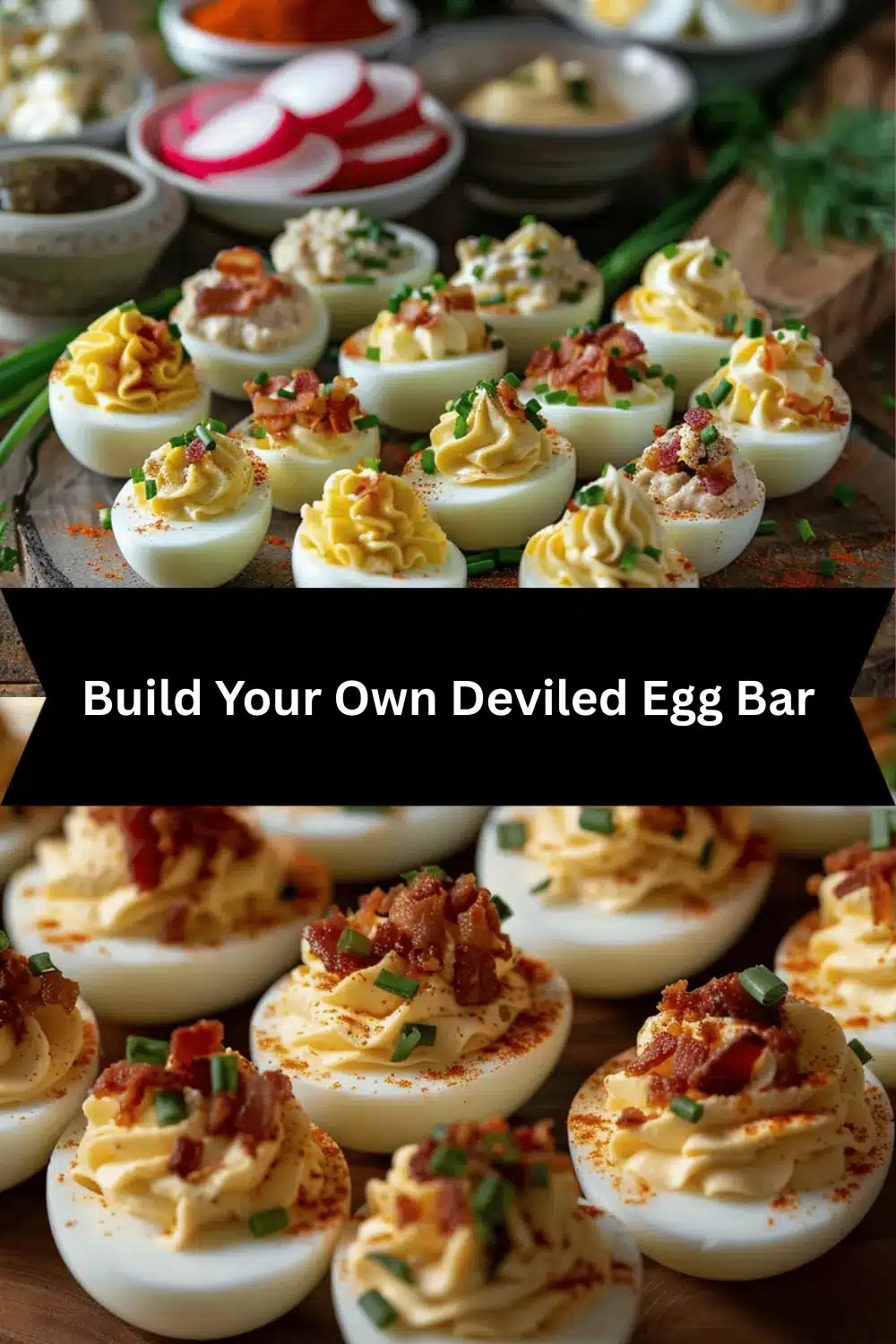 Ultimate Deviled Egg Bar recipe