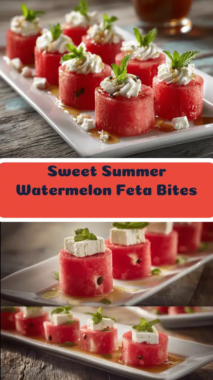 watermelon feta bites recipe