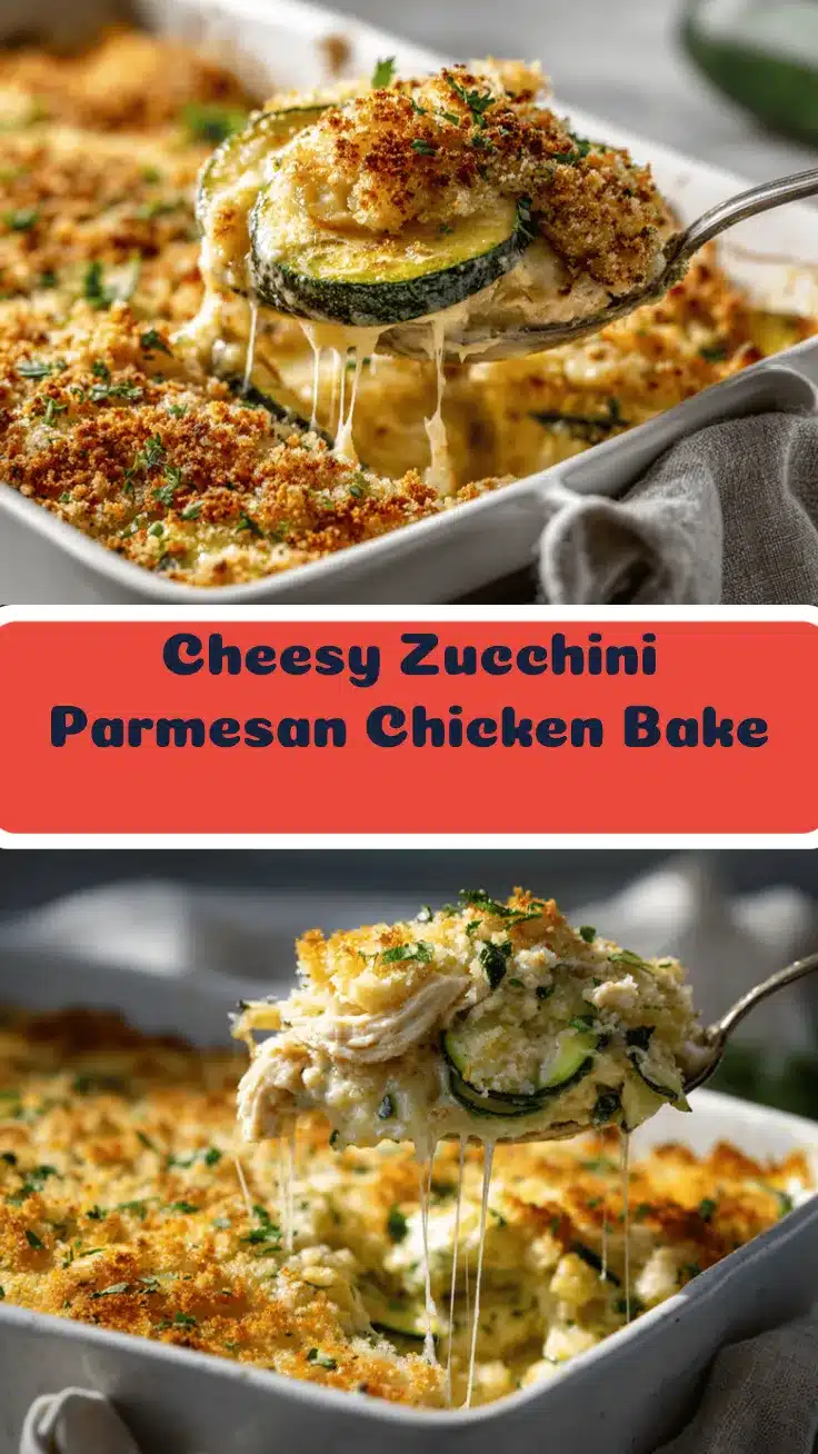 zucchini parmesan chicken casserole recipe