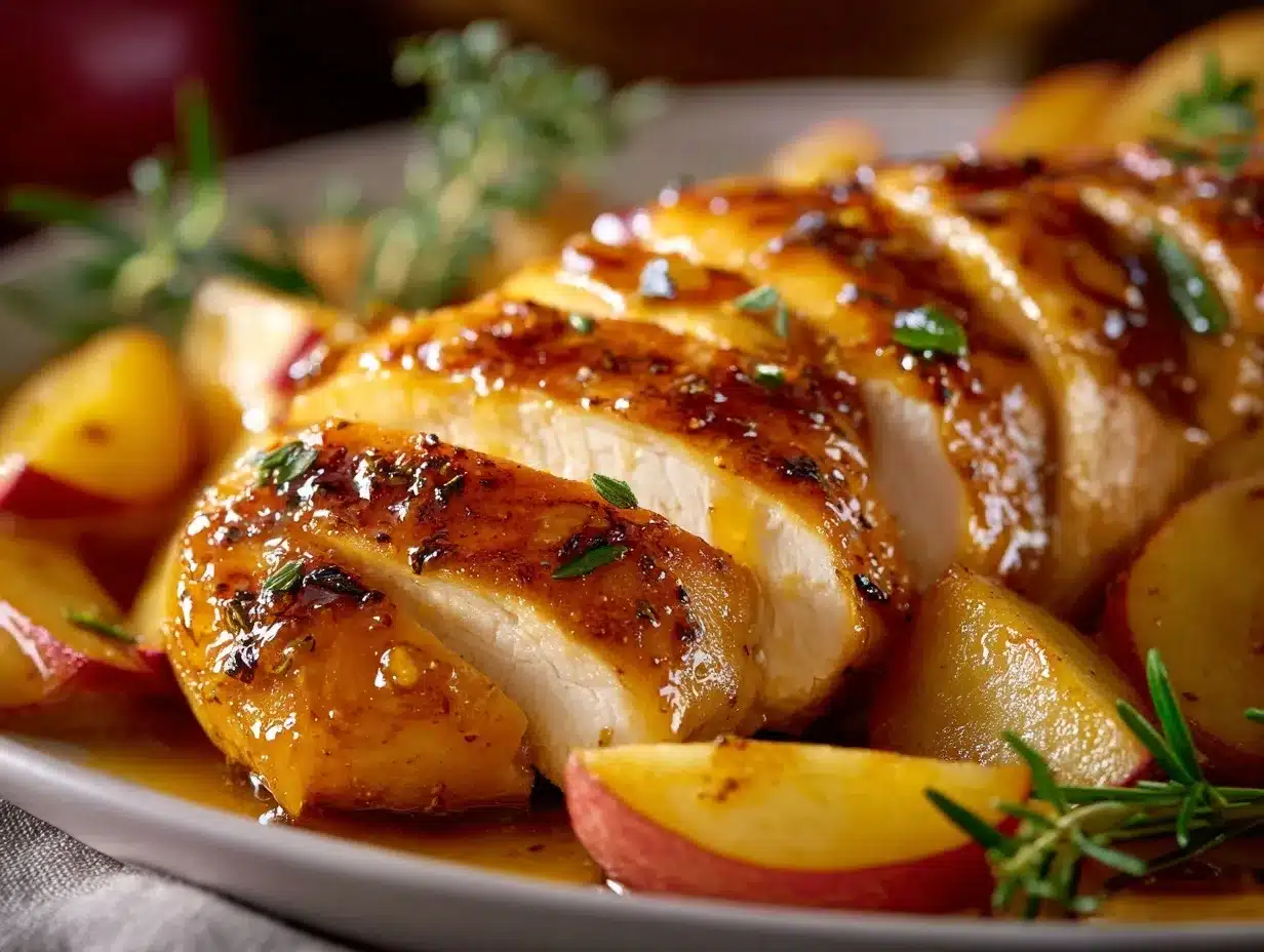 apple cider chicken preparation steps