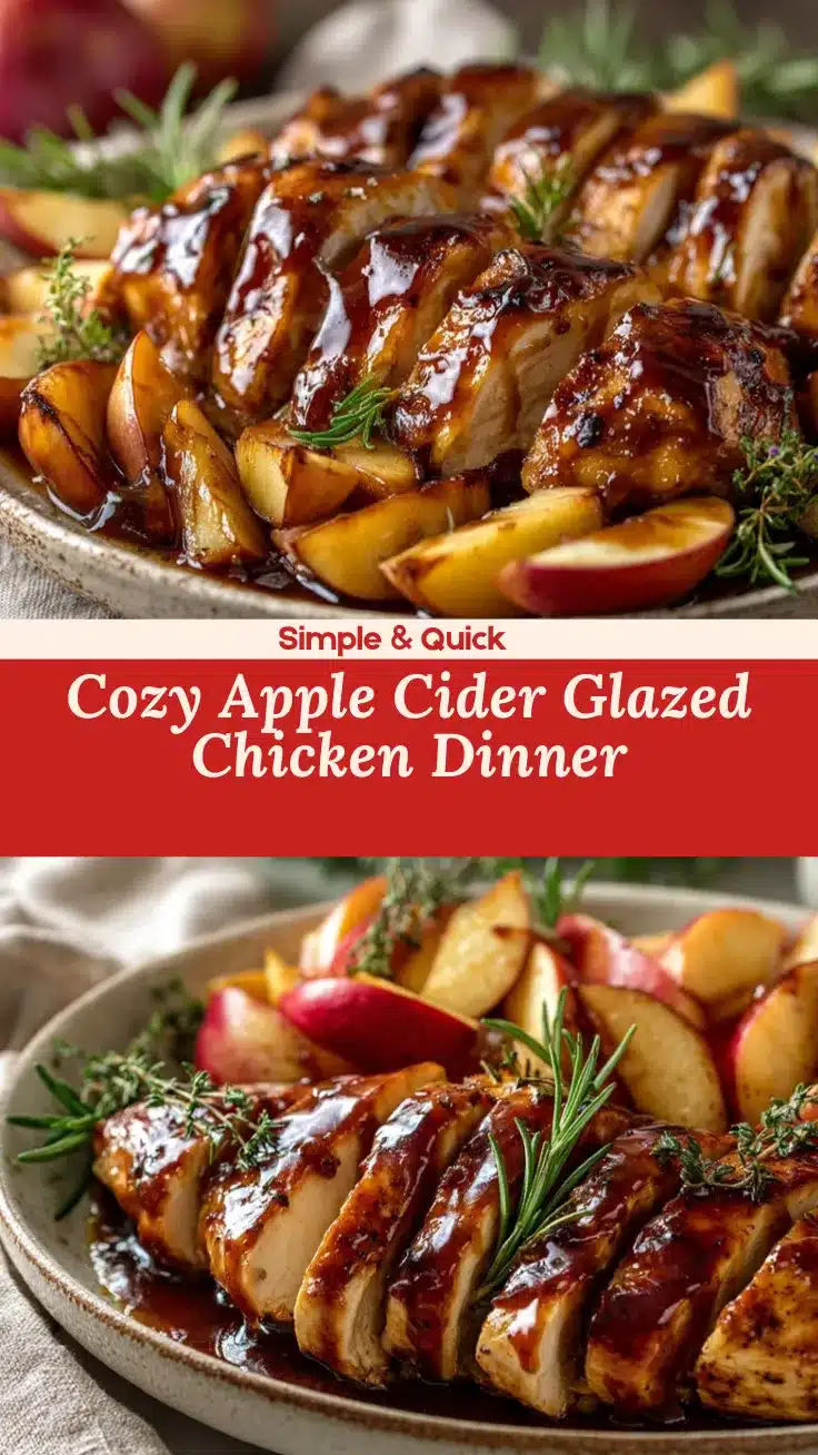 Apple Cider Glazed Chicken recipe