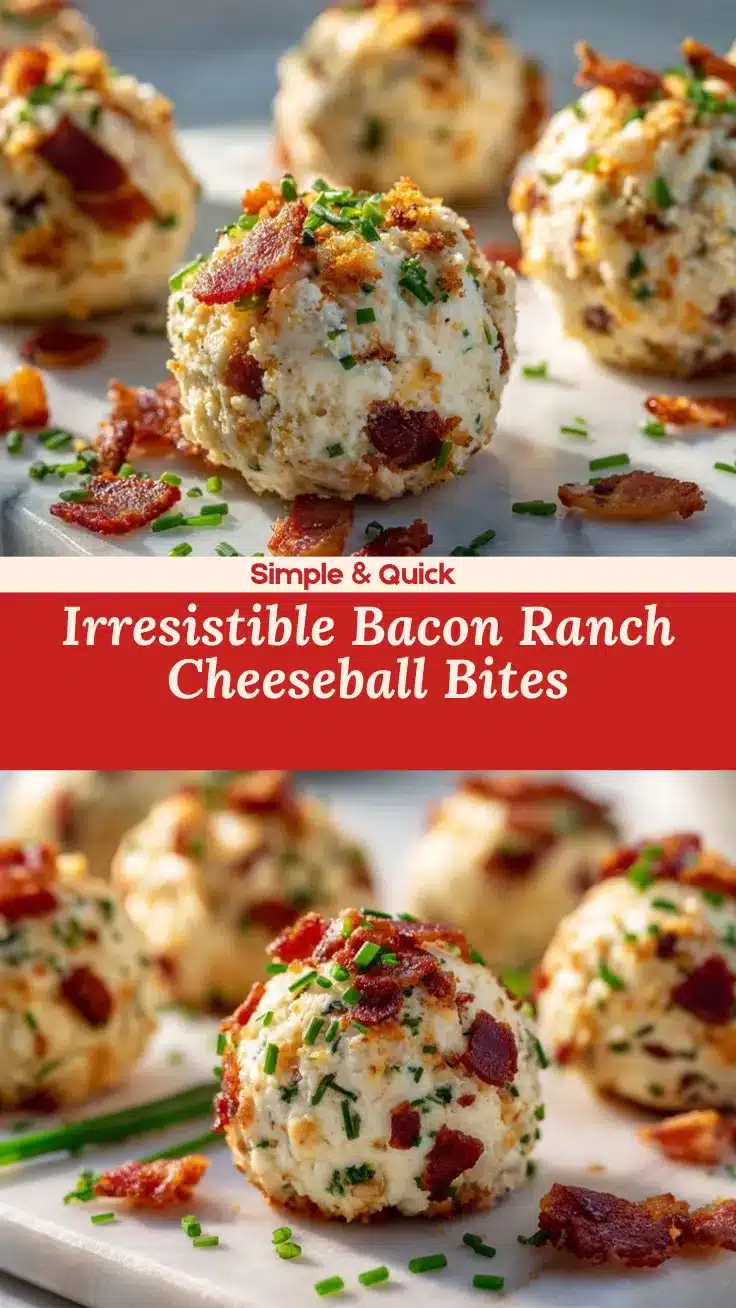 bacon ranch cheeseballs recipe